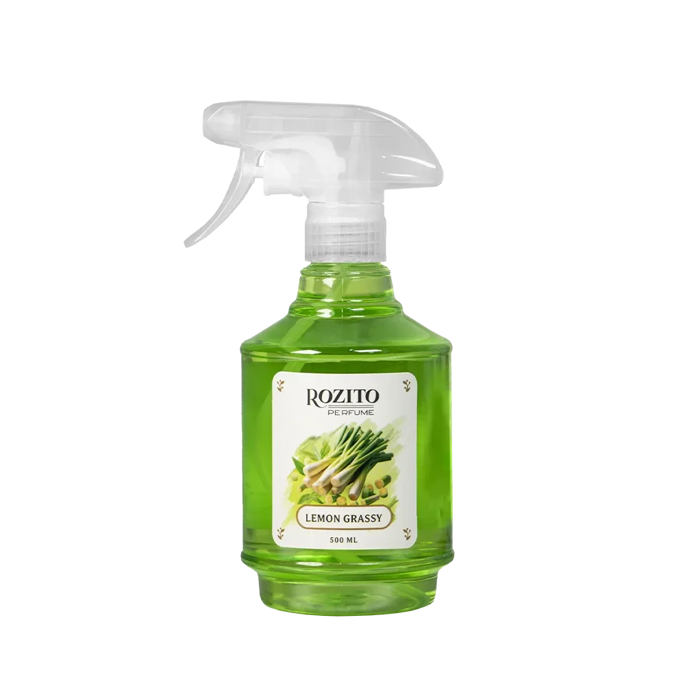 اسپری خوشبو کننده 500 میل فرش رزیتو با رایحه علف لیمو اسپری خوشبو کننده 500 میل فرش رزیتو با رایحه علف لیمو